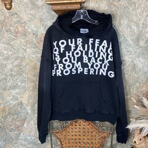 Prosper 🌹hoodie sweatshirt deep rich black